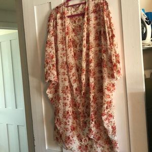 Charlotte Russe Sheer Kimono